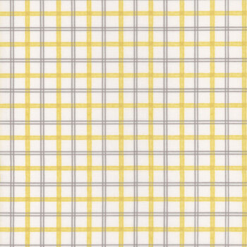 Bees & Blooms 89288-159 White/Yellow by Danhui Nai for Wilmington Prints