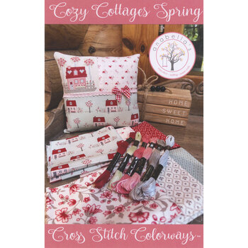 Cross Stitch Colorways Cozy Cottages Spring Pattern