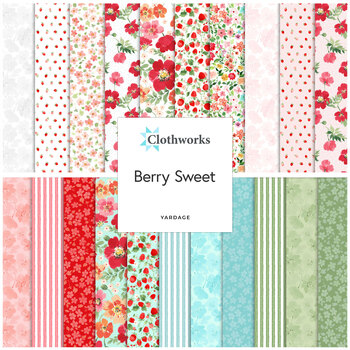 Berry Sweet   Yardage by Heatherlee Chan for Clothworks