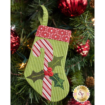 Better Not Pout Ornament Club - Candy Cane Stocking Kit
