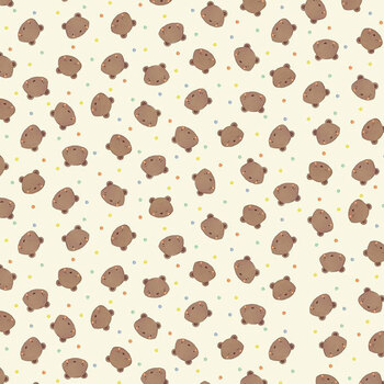 Honey Bear KIDZ-CD3489 Cream from Timeless Treasures Fabrics