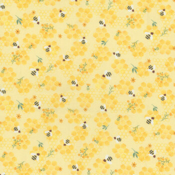 Honey Bear KIDZ-CD3490 Yellow by Timeless Treasures Fabrics