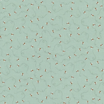 Honey Bear KIDZ-CD3493 Green by Timeless Treasures Fabrics