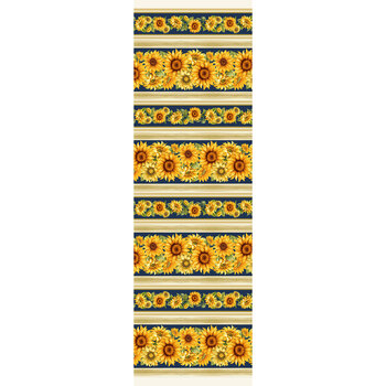 Sunflower Farm FLEUR-CD3362 Sapphire from Timeless Treasures Fabrics