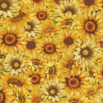 Sunflower Farm FLEUR-CD3363 Sunflower by Timeless Treasures Fabrics