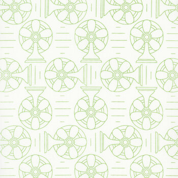 Bee Backgrounds C6390-GREEN by Lori Holt for Riley Blake Designs