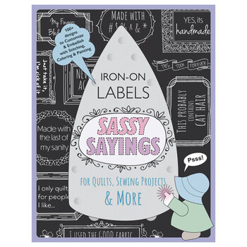 Sassy Sayings Iron-On Labels Book