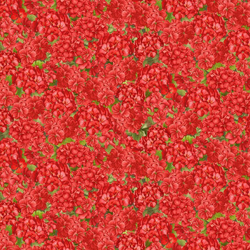 Scarlet Beauty FLEUR-CD3186 Red from Timeless Treasures Fabrics