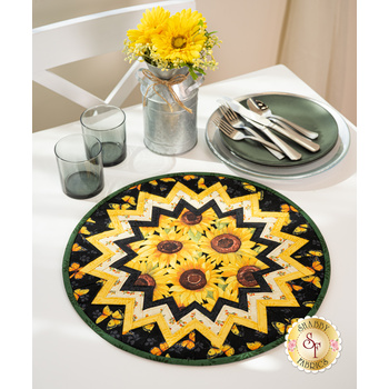  Point of View Folded Star Table Topper Kit - Sunflower Splendor