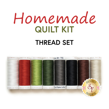  Homemade Quilt - 8pc Thread Set