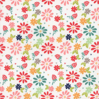 Raspberry Summer 37690-11 Cloud by Sherri And Chelsi for Moda Fabrics