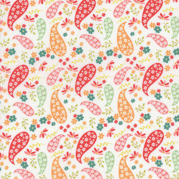 Raspberry Summer 37691-11 Cloud by Sherri And Chelsi for Moda Fabrics