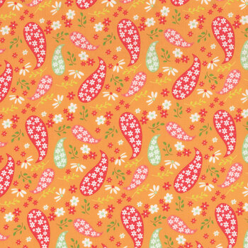 Raspberry Summer 37691-14 Apricot by Sherri And Chelsi from Moda Fabrics