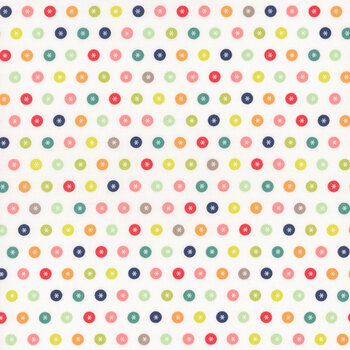 Raspberry Summer 37692-11 Cloud by Sherri And Chelsi for Moda Fabrics