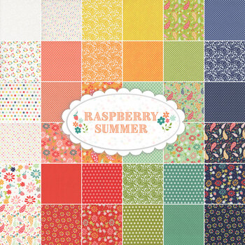Raspberry Summer  34 FQ Set by Sherri And Chelsi from Moda Fabrics - RESERVE