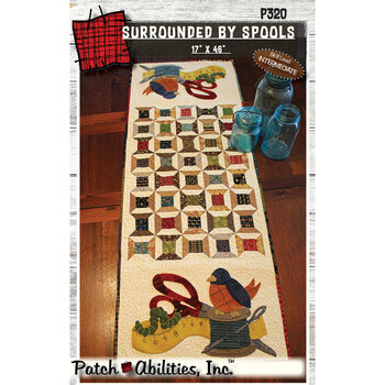 Surrounded by Spools Table Runner Pattern