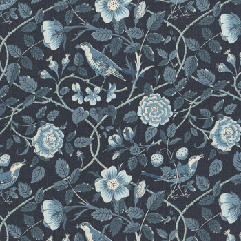 Sacre Bleu 13972-17 Indigo by French General for Moda Fabrics