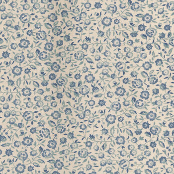 Sacre Bleu 13974-13 Pearl French Blue by French General from Moda Fabrics
