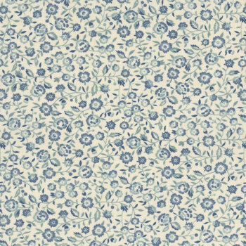 Sacre Bleu 13974-13 Pearl French Blue by French General for Moda Fabrics