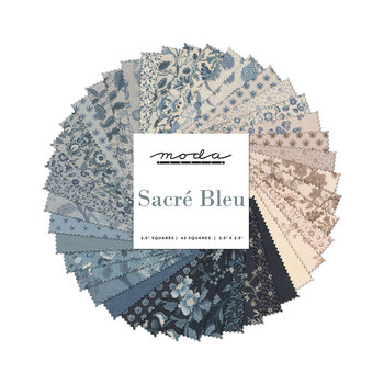 Sacre Bleu  Mini Charm Pack by French General from Moda Fabrics - RESERVE