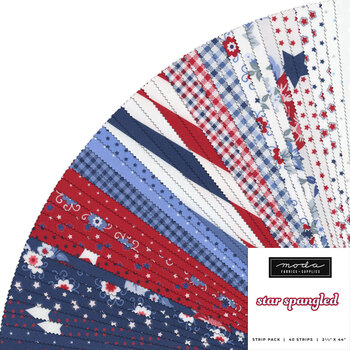 Star Spangled  Jelly Roll by April Rosenthal from Moda Fabrics - RESERVE