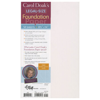 Carol Doak's Foundation Paper - 8-1/2