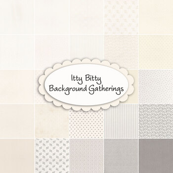 Itty Bitty Background Gatherings  25 FQ Set by Primitive Gatherings from Moda Fabrics - RESERVE