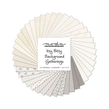 Itty Bitty Background Gatherings  Mini Charm Pack by Primitive Gatherings from Moda Fabrics - RESERVE