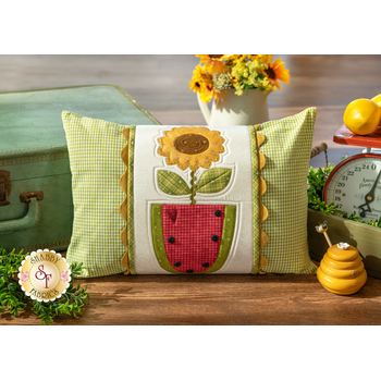  Sweet Summertime Pillow Wrap & Cover Kit by The Whole Country Caboodle