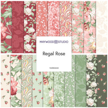 Regal Rose  Yardage by Maywood Studio