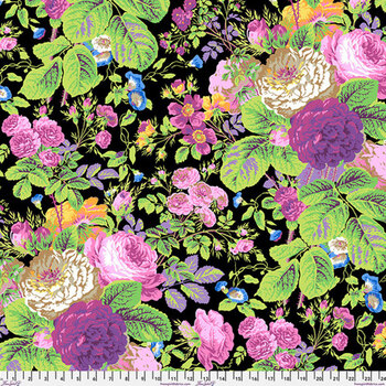 Kaffe Fassett Collective Classics Plus PWPJ053.CONTRAST Gradi Floral - Contrast by FreeSpirit Fabrics