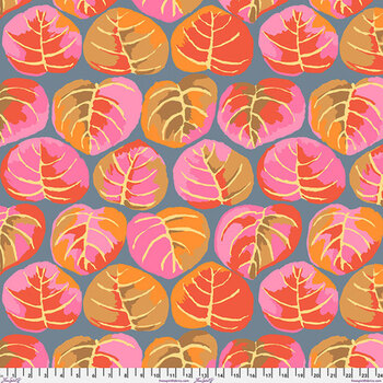 Kaffe Fassett Collective Classics Plus PWGP208.PINK Palm Leaves - Pink by FreeSpirit Fabrics