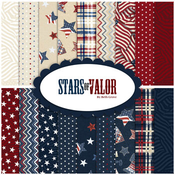 Stars of Valor  Yardage by Beth Grove for Wilmington Prints