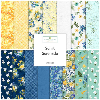 Sunlit Serenade  Yardage by Joy Hall for Wilmington Prints