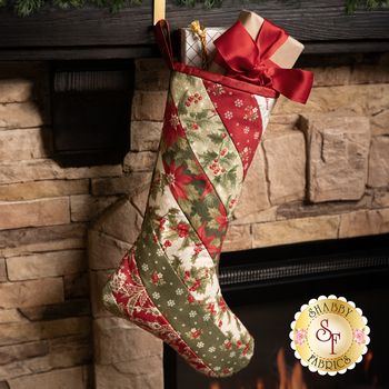  Quilt As You Go Holiday Stocking - A Christmas Carol