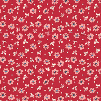 Americana C16081-BERRY Berry by Lori Holt from Riley Blake Designs