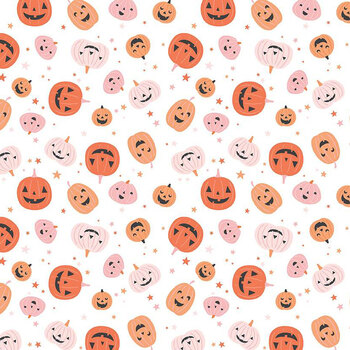 Hey Pumpkin C16031-WHITE White by My Mind's Eye from Riley Blake Designs