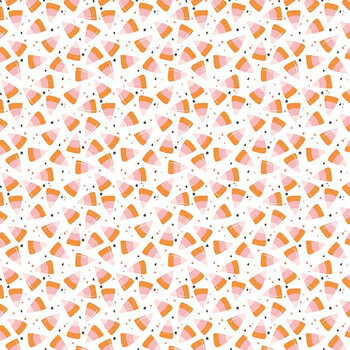 Hey Pumpkin C16035-WHITE White by My Mind's Eye for Riley Blake Designs