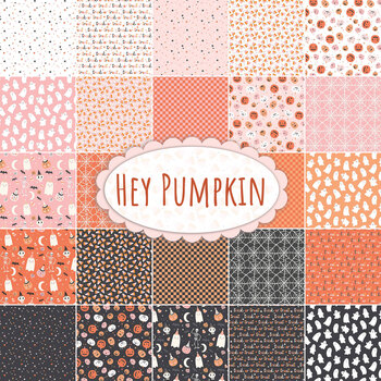 Hey Pumpkin  24 FQ Set by My Mind's Eye from Riley Blake Designs