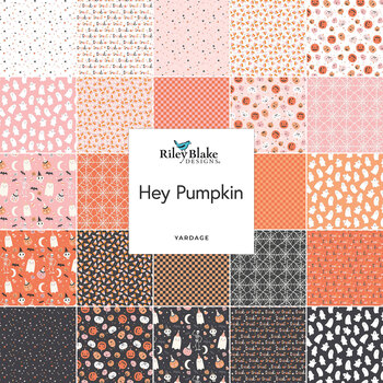 Hey Pumpkin  Yardage by My Mind's Eye for Riley Blake Designs