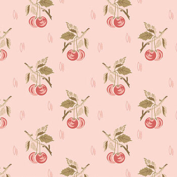 Lighthouse A-1474-E Cherry Ice Cream by Edyta Sitar for Andover Fabrics