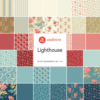 Lighthouse  39 FQ Set by Edyta Sitar for Andover Fabrics