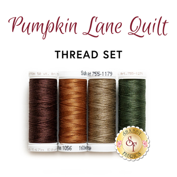  Pumpkin Lane Quilt - 4pc Thread Set - RESERVE