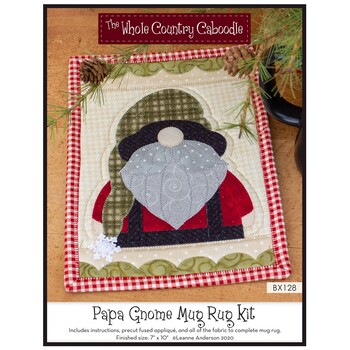 Papa Gnome Mug Rug Kit by The Whole Country Caboodle