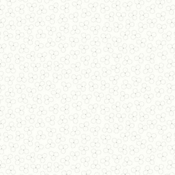 Itsy Bits A-1455-L White by Renee Nanneman for Andover Fabrics