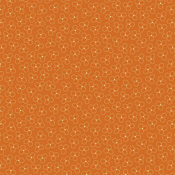 Itsy Bits A-1455-O Orange by Renee Nanneman for Andover Fabrics