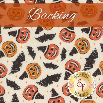  Easy as ABC and 123 Quilt - Witching Hour - Backing 3-3/4yds