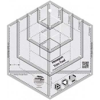 Creative Grids Hexagon Trim Tool - #CGRJAW4