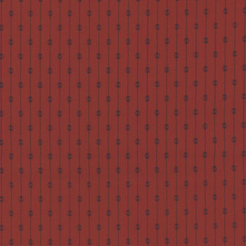 Betsy's Needlework R171310D-RED Colonial Stripe by Pam Buda for Marcus Fabrics