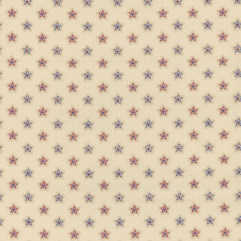 Betsy's Needlework R171314D-CREAM Shining Stars by Pam Buda for Marcus Fabrics